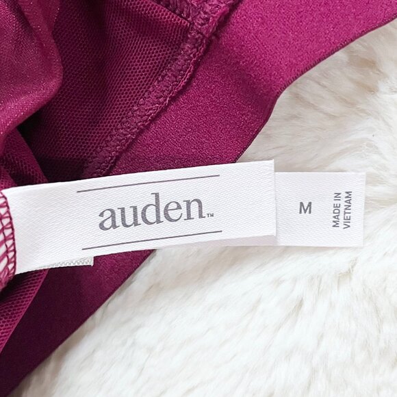 🔮 5/$25 Auden Cherry Pink Unlined Bralette Medium NWT - Picture 6 of 7